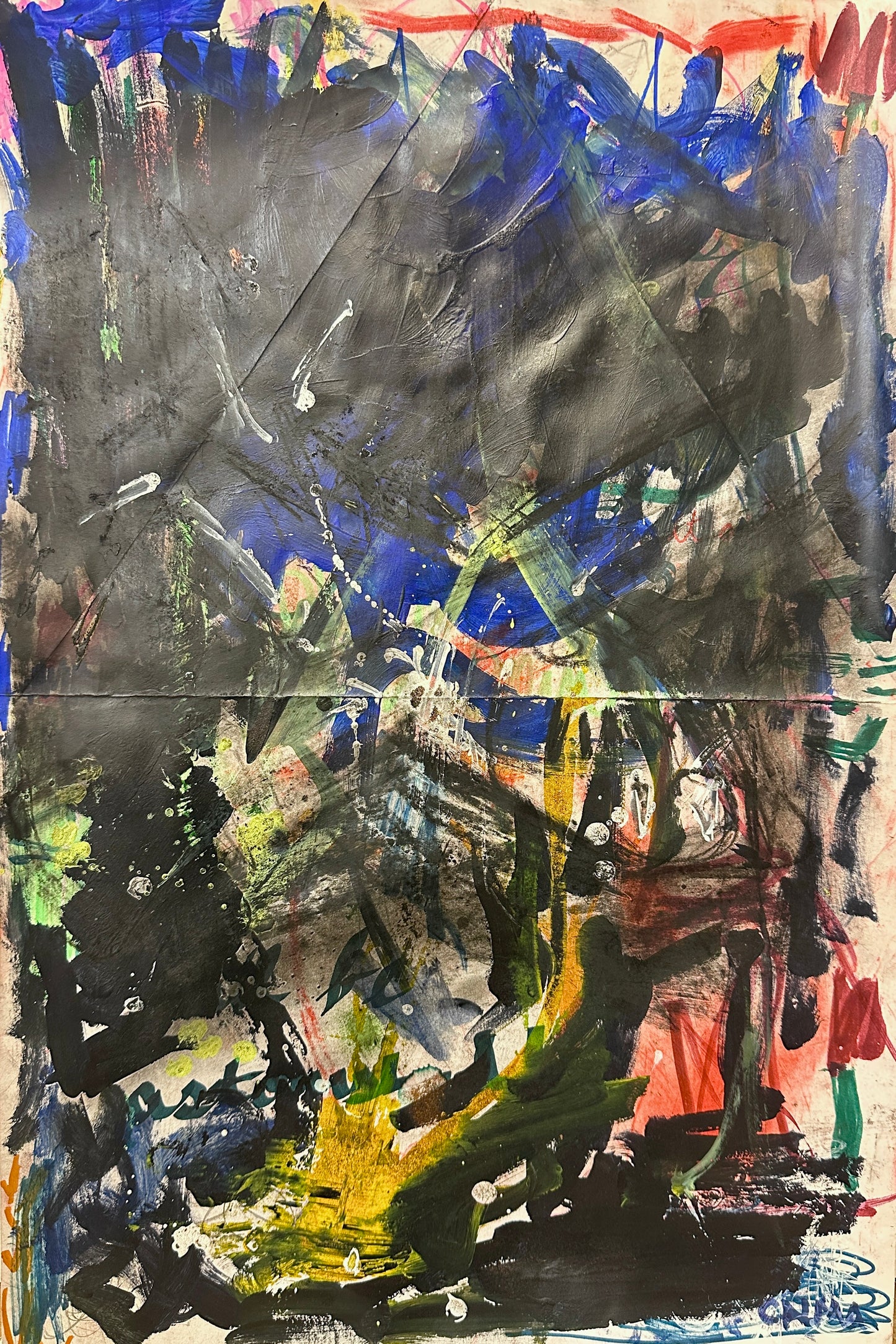 Abstract dark dream