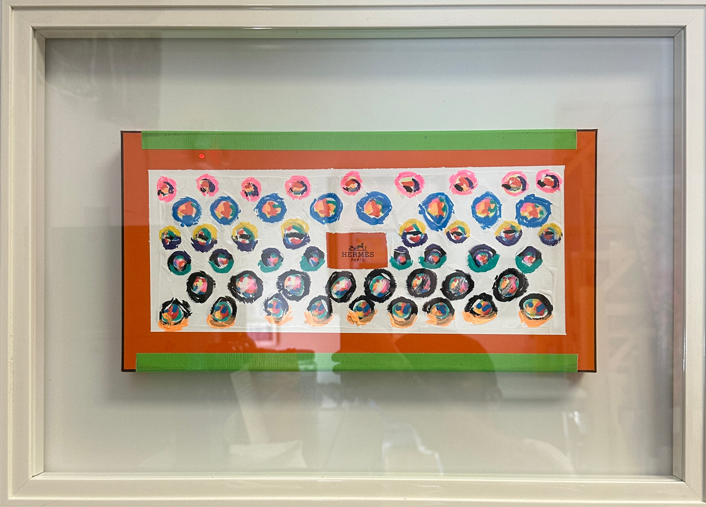 Hermes embellished box, lost marbles art